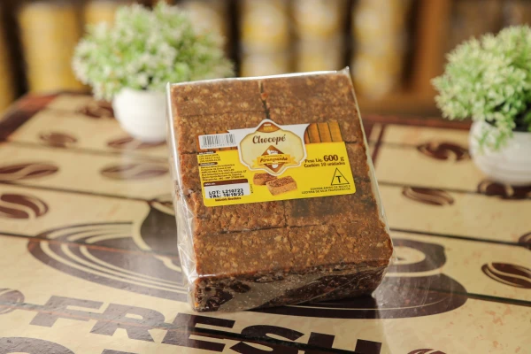 chocopé barraca amarela pé de moleque piranguinho