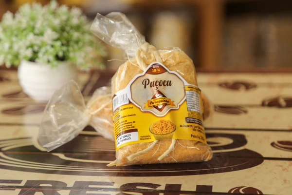 paçoca barraca amarela pé de moleque piranguinho