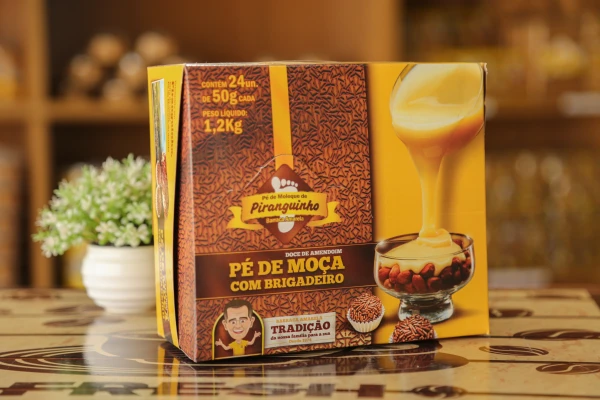 pé de moça com brigadeiro barraca amarela pé de moleque piranguinho